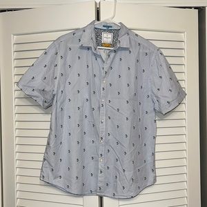 Denim & Flower Men’s Short-Sleeve Summer Button Down